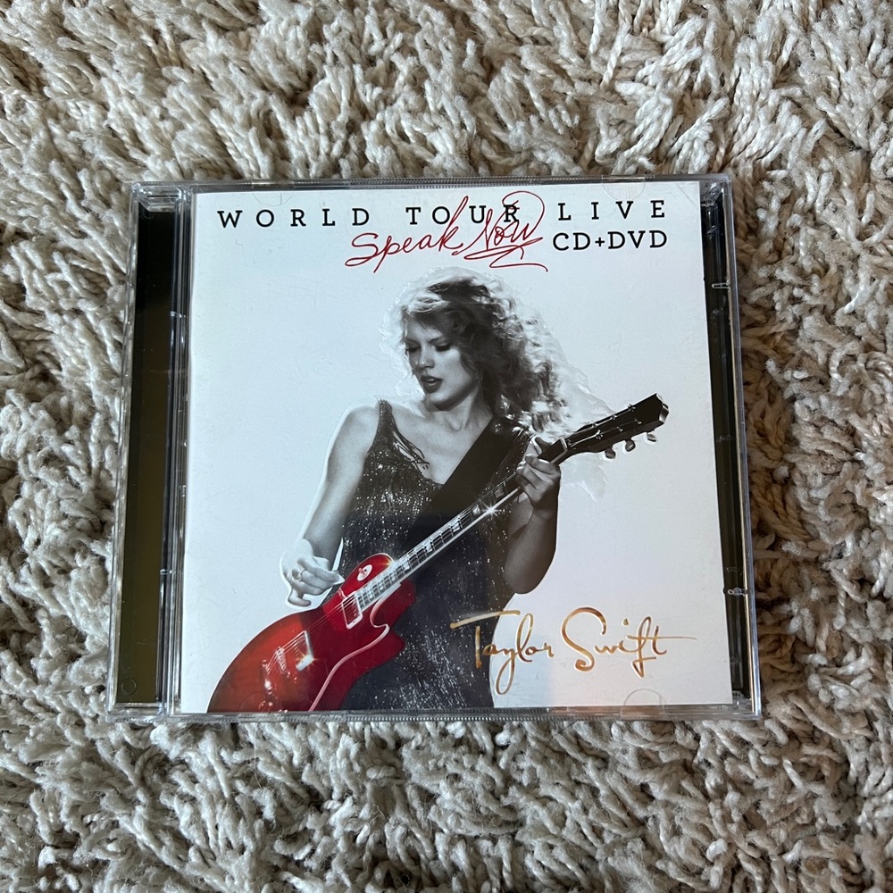 taylor swift speak now world tour live cd+dvd
